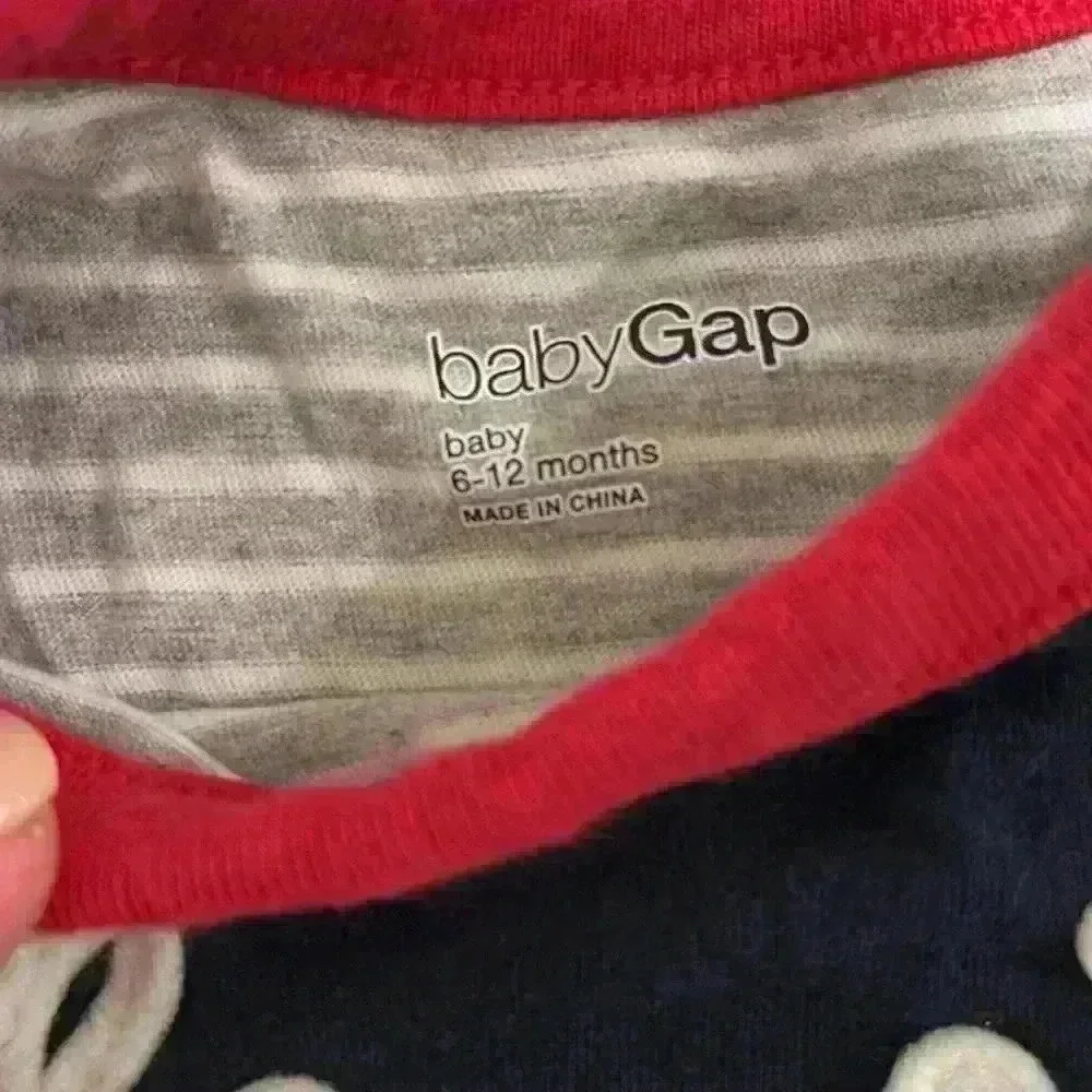 Baby Gap Heart Breaker onesie